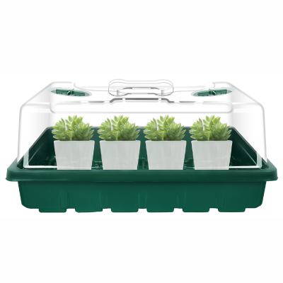 China Eco-friendly Seed Starting Tray Durable Hydroponic Plastic Seed Tray For Microgreen Seedling Germination Forage Vegetable Plant Growing Tray for sale