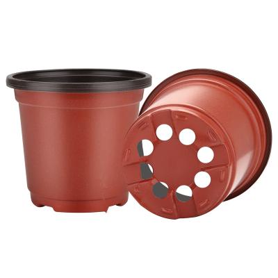 China Eco-friendly Reusable Plant Nursery Flower Pot With Drainage Hole Container Cup Seedling Starting Pot for sale