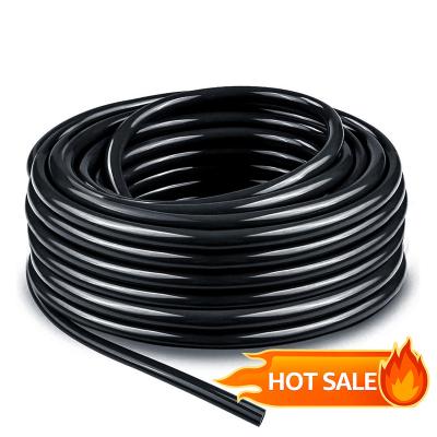 China Garden/Farm 1/4 Inch Black Plastic Distribution Agriculture Tubing Drip Irrigation Hose Line for sale