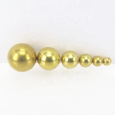 China Wholesale small sizes hollow 20mm brass balls 4mm 5mm 6mm 8mm 10mm 12mm 14mm 16mm 18mm decoration for sale for sale