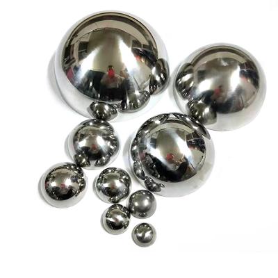 China Wholesale Decoration Mirror 350mm 400mm Stainless Steel Metal Polishing Outer Hemisphere For Sale for sale