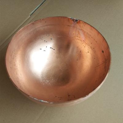 China Wholesale Long Life .durable 200mm Polished Copper Half Sphere for sale