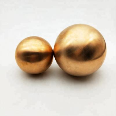 China Electrical Equipment Factory Customized Pure Copper Sphere 50mm Solid 30mm for sale