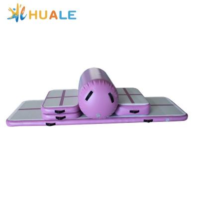 China China Factory Professional Gymnasium Inflatable Floor Mat Air Track Mat Rolling Inflatable Gymnastics Mat for sale