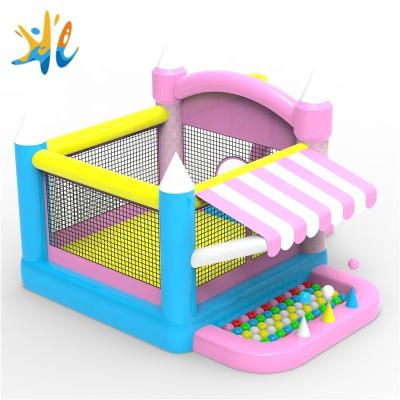 China Inflatable Pool Castle Oxford Cloth Bouncy Jumping Inflatable Jumping House For Home Use for sale