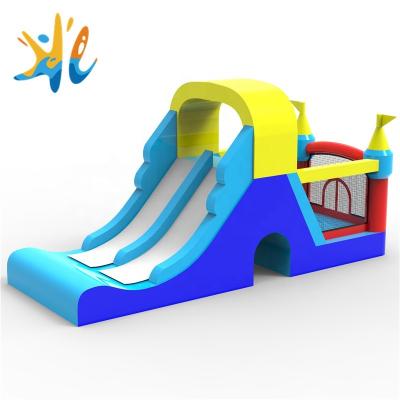 China Huale Nylon Factory Latable Games Castle Bouncer Home Jumping Trampoline Oxford Kids Bouncy Toy for sale