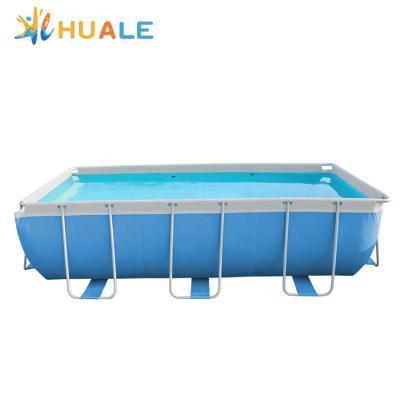 China Hot Selling Outdoor PVC Amazon Pool Swimming Above Ground Pool for sale