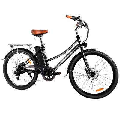 China 35-50km Adult Electric Bicycle 36v 45-55Nm Torque High Carbon Steel Frame zu verkaufen