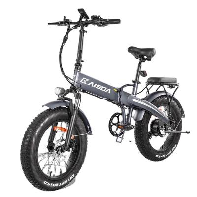 China Fashion design 48V Lithium battery 500W adult powered folding mountain bikes outdoor zu verkaufen