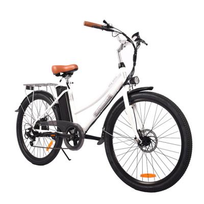 China K6 Classical Adult Electric Bicycle 6 Speed 350W  35-50km 36V zu verkaufen