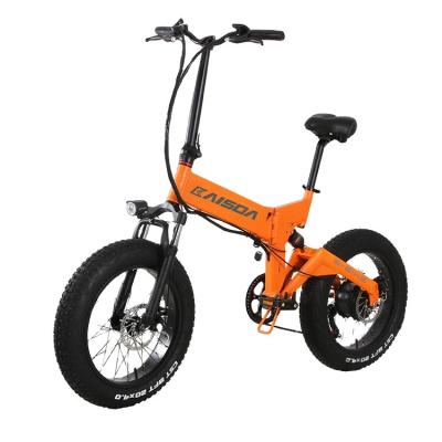 China New Style fat tires power motor 48V500W Mechanical brake ebike for sale