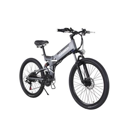 China KAISDA 26*1.95 Powerful 250W Folding Mountain Electric Bike Double Shock Frame E Bike for sale