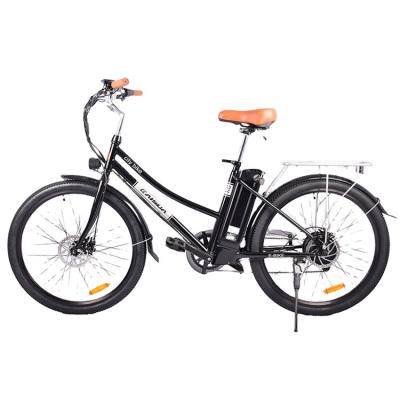 China High Carbon Steel Frame Electric City Bike 6 Speed 2 Seater 35-50km for sale