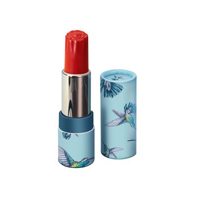 China Handmade Biodegradable Cosmetic Lipstick Packaging Containers Paper Tube for sale