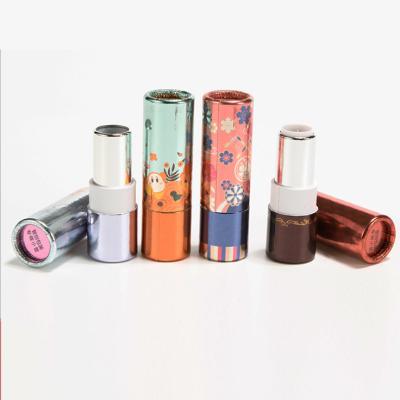 China 0.3oz 7g handmade cardboard paper tube packaging paper for lip balm/lipstick /deodorant for sale