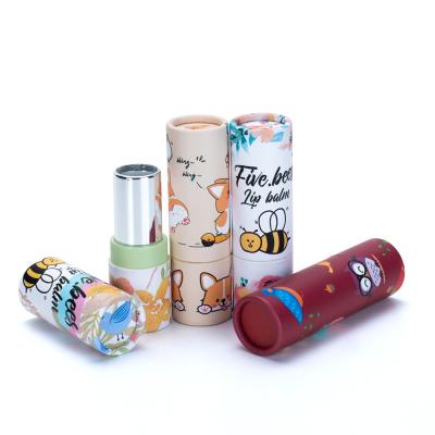 China Handmade Wholesale Biodegradable Empty Plastic Lipstick Tube Container for sale