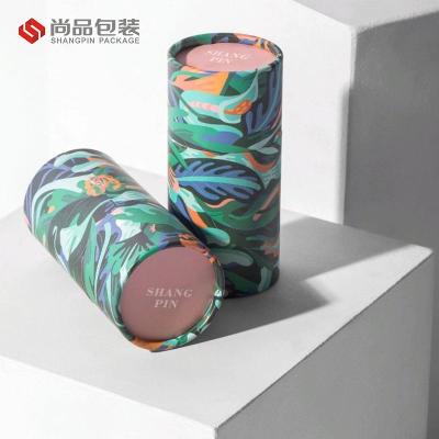 China Handmade Wholesale Cylinder Round Rigid Cardboard Paper Tube Packaging For Essential Oil BottleTubes for sale