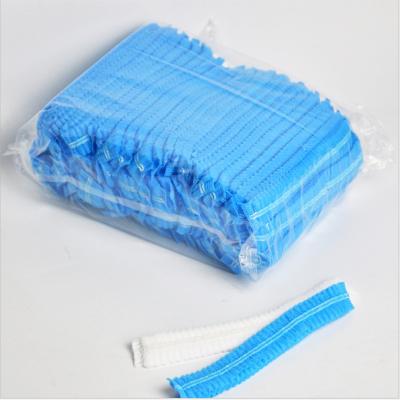 China Wipe Cap Non Woven Hair Nets Food Industry Safety Disposable Item for sale