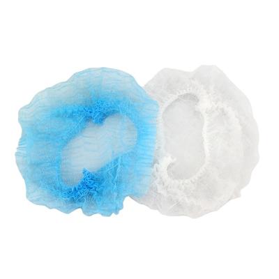 China Disposable nonwoven broom clip caps wipe head caps hair nets cover, 21