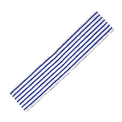 China Manufacturer Contemporary Stripe Disposable Microfiber Dust Mop With Disposable Microfiber Blend PP Strip Mop for sale