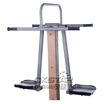 China outdoor wooden fitness equipment--WPC Nice design fitness equipment surfboard exercise machines outdoor for sale