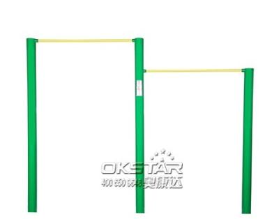 China Outdoor Fitness Equipment Public Park Used Outdoor Simple Fitness Equipment Uneven Bars for sale