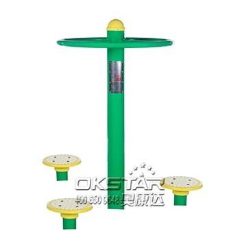 China outdoor fitness equipments steel based zinc powder coating Hip Twister-OK-Z05 for sale