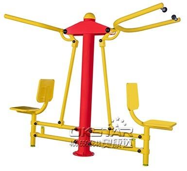 China China good quality cheap galvanized outdoor fitness trainer with TUV certificates EN16630 pull down chair for sale