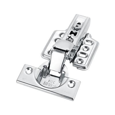 China 3.0 Thickness Restoration Hardware Furniture Modern Soft Narrow Closet Cabinet Door Damper Hydraulic Hinge for sale