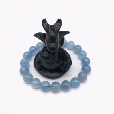 China Feng Shui High Quality Healing Crystal Spiritual Stone Crystal Dragon Obsidian Carving for sale