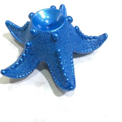 China Multicolor Feng Shui Wholesale Starfish Crystal Sphere Stand Base Room Decor Decoration Stand for Fengshui for sale