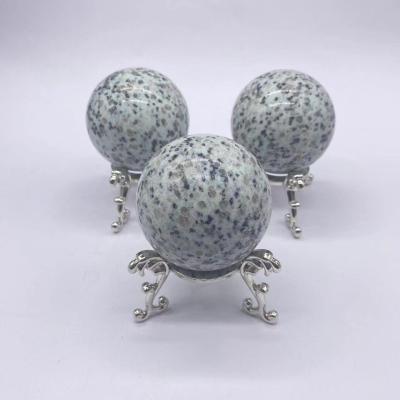 China Wholesale Natural Feng Shui Crystals Healing Stones Sky Blue Ball Spheres For Decoration feng shui for sale