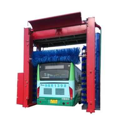 China Hot Dipped Galvanized Steel Frame 3 Brushes Automatic Used Bus Truck Wash Equipment Car Wash Machine For Sale for sale