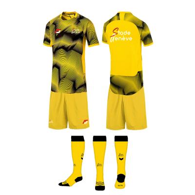 China 2023 high quality sublimation football singlet sets soccer jersey football wear football uniform for sale