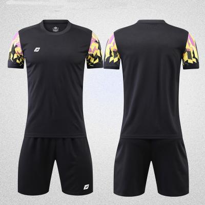 China B2factory Custom Print New Design Soccer Jersey Football Uniform Soccer Wears Shorts Soccer Uniform Sublimated Sets 015 for sale