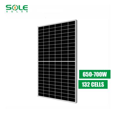 China Home Solar Power Systems Solar Panels 700watt Solar Panels Cost For Hybrid Solar System for sale