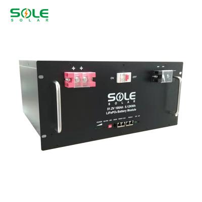 China Longer Cycle Life Lithium Battery 48V 51.2v 200AH Rechargeable Lithium Ion Battery for sale