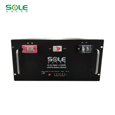 China Longer Cycle Life Hot Sale OEM Customized Cheap Price Rechargeable Solar Battery 48v Battery for sale