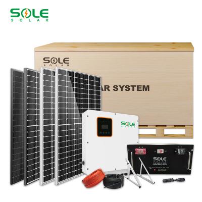 China 1000W Hybrid Home Full Design Power System Storage 5kw 10kw 20kw Hot Home Solar Power Energy for sale