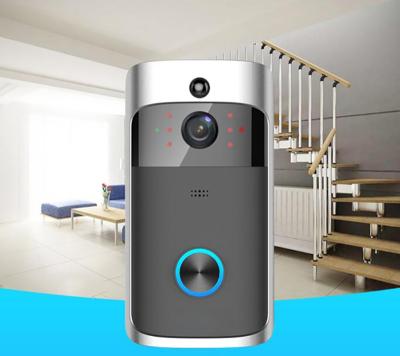 China Modern Smart Home Cell Phone Wifi Doorbell Wireless Video Chat Camera Doorbell for sale