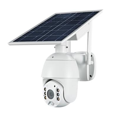 China Solar Panel Outdoor Camera NIGHT VISION 1080P IP HD Wifi4G Anti-theft Video Surveillance for sale