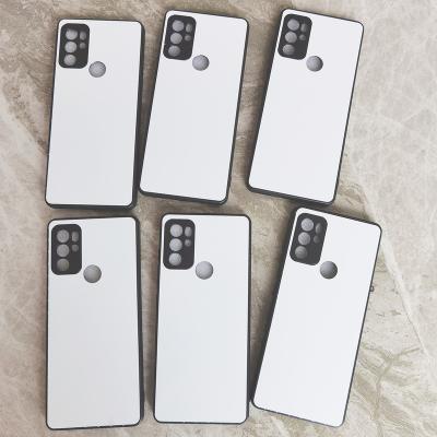 China Motorola Shockproof TPU White Sublimation 2D Pattern Phone Case For Motorola G60s for sale