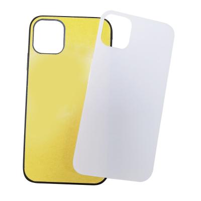 China 2021 Shockproof Blank Protective Tempered Glass Insert Sublimation Phone Case For iPhone 12 for sale