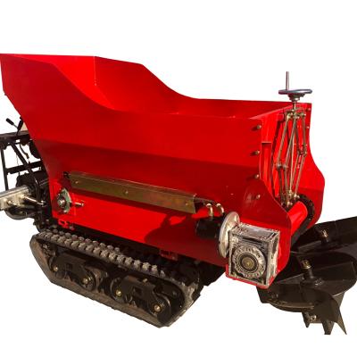 China Self-propelled fertilizer spreader for organic fertilizer for sale