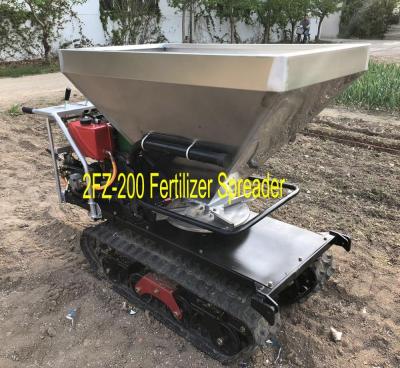 China Self Propelled Type 2FZH-10 Rubber Track Fertilizer Self Propelled Spreader for sale