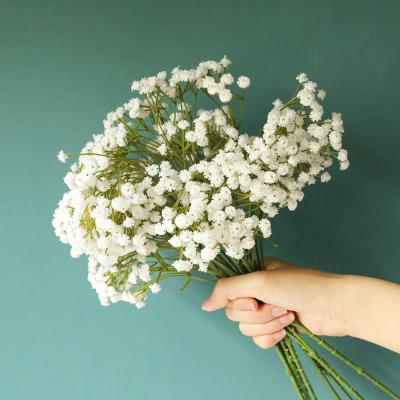 China White Breath Wedding Home Decoration Flower Touch Latex Babies Durable Real Real Flowers Artificial for sale