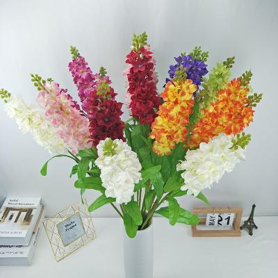 China White Pink Wedding Flower Arrangement Lasting High Quality Hyacinth Artificial Flowers for sale