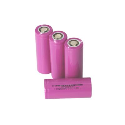 China Electronic device manufacturers supply lithium iron phosphate battery 26650PC-2.3 model product electronic accessories for sale