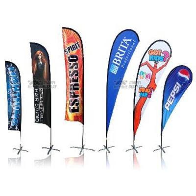 China Wholesale Fiberglass Banner Flag Display Event FLYING Outdoor Portable Flagpole for sale