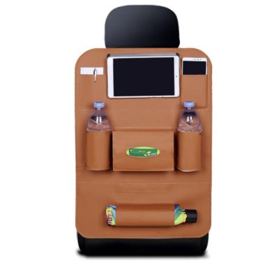 China Durable Wholesale Storage Bag Car Back Seat Storage Bag Factor PU Color Material for sale